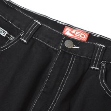 画像3: Rusty Surfboards Escape Baggy Jeans Black / ラスティサーフボード エスケープ バギーフィット デニム ブラック (3)