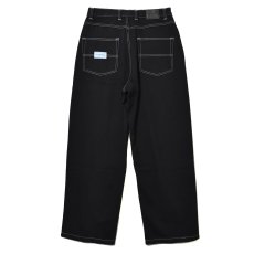 画像2: Rusty Surfboards Escape Baggy Jeans Black / ラスティサーフボード エスケープ バギーフィット デニム ブラック (2)