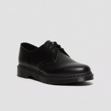 画像2: Dr.Martens 1461 Mono Smooth Leather Oxford Shoes - Black (2)