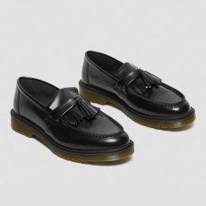 画像3: Dr.Martens Adrian Polished Leather Tassel Loafers - Black (3)