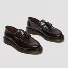 画像3: Dr.Martens Adrian Arcadia Leather Tassel Loafers - Cherry Red (3)