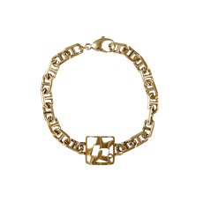 画像1: HUF H Star Bracelet - Gold (1)