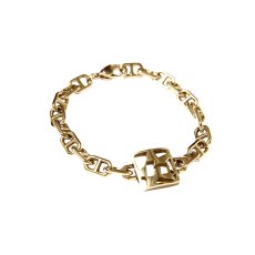 画像2: HUF H Star Bracelet - Gold (2)