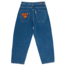 画像1: Home Boy X-Tra Monster Pencil Denim - Washed Blue (1)