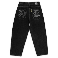 画像1: Home Boy X-Tra Monster Gothic Denim - Washed Black (1)