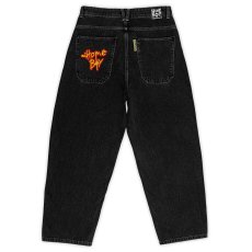 画像1: Home Boy X-Tra Monster Pencil Denim - Washed Black (1)