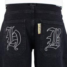 画像5: Home Boy X-Tra Monster Gothic Denim - Washed Black (5)