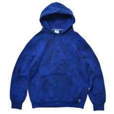 画像1: RAWDRIPｘGOOWS Russell Athletic USA Custom Tiedye Fleece Hoodie - Royal (1)