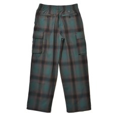 画像2: FB County Cargo Checker Pants - BlackｘGreen (2)