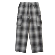 画像2: FB County Cargo Checker Pants - BlackｘGrey (2)