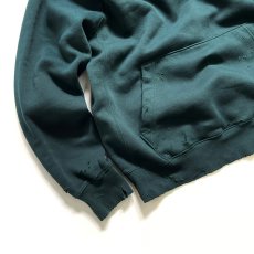 画像5: NIKE Custom Damage Over-Dye Hoodie - Ripe Green/White Logo (5)