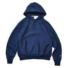 画像1: Champion Reverse Weave Arena Pullover Hoodie - Navy (1)