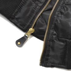 画像6: Shakawear Nylon Bomber Jacket - Black (6)