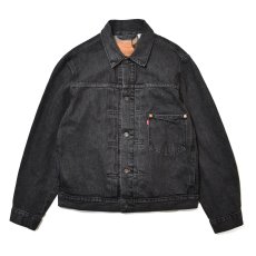 画像1: Levi's USA Type1 Trucker Jacket - Black (1)