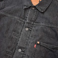 画像4: Levi's USA Type1 Trucker Jacket - Black (4)