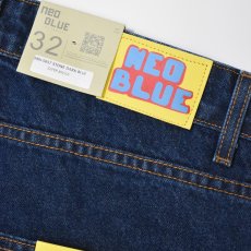 画像5: NEO BLUE Super Baggy Jeans - Stone Dark Blue (5)