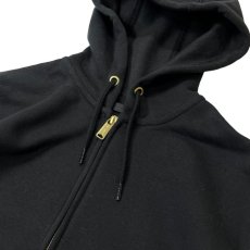 画像2: Carhartt USA Loose Fit Midweight Full-Zip Sweatshirts - Black (2)