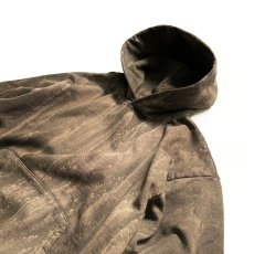 画像4: Los Angeles Apparel 14oz Drip Dye Heavy Fleece Hoodie - Olive (4)