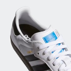 画像6: adidas Samba ADV - Cloud WhiteｘCore BlackｘGum (6)