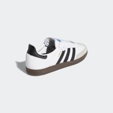 画像2: adidas Samba ADV - Cloud WhiteｘCore BlackｘGum (2)