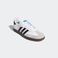 画像3: adidas Samba ADV - Cloud WhiteｘCore BlackｘGum (3)