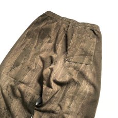 画像7: Los Angeles Apparel 14oz Drip Dye Heavy Fleece Pants - Olive (7)