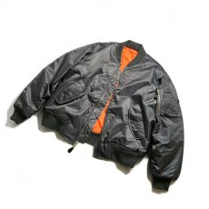 画像3: Rothco MA-1 Flight Jacket - Gunmetal Grey (3)