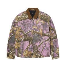 画像1: HUF x Realtree® Megablast Work Jacket - Lilac (1)