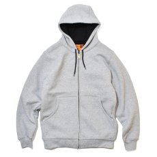 画像1: Corner Stone Heavyweight Full Zip Thermal Lined Hooded Sweatshirts - Athletic Heather (1)