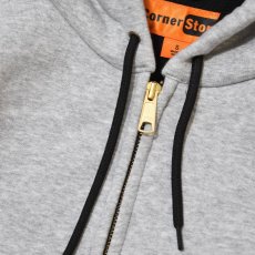 画像3: Corner Stone Heavyweight Full Zip Thermal Lined Hooded Sweatshirts - Athletic Heather (3)