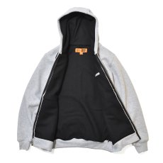 画像2: Corner Stone Heavyweight Full Zip Thermal Lined Hooded Sweatshirts - Athletic Heather (2)