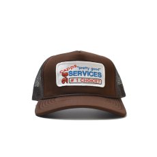 画像1: Capps Capps "Pretty Good" Services Trucker - Brown (1)