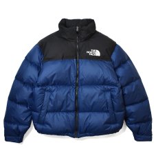 画像1: The North Face USA 1996 Retro Nuptse Jacket - Estate BlueｘBlack (1)