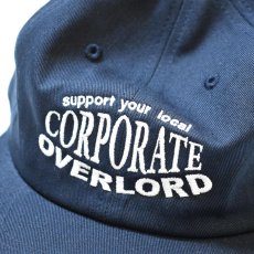 画像2: Capps Support Your Local Corporate Overlord Snapback - Navy (2)