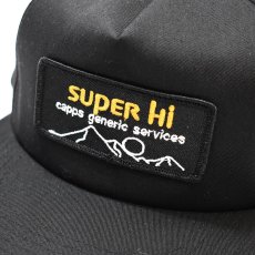 画像2: Capps Super Hi Snapback - Black (2)