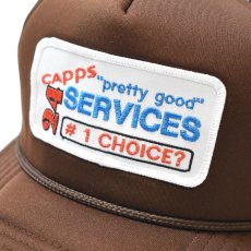 画像2: Capps Capps "Pretty Good" Services Trucker - Brown (2)