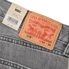 画像3: Levi's 578-0015 Baggy Jeans - Grey (3)