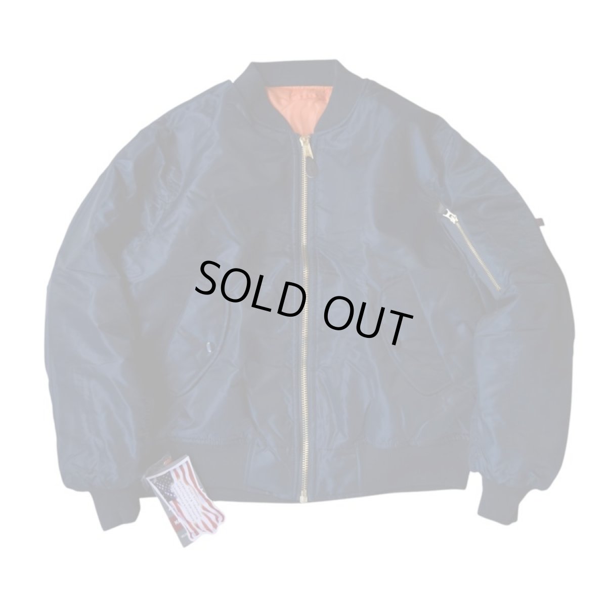 画像1: Rothco MA-1 Flight Jacket - Navy (1)