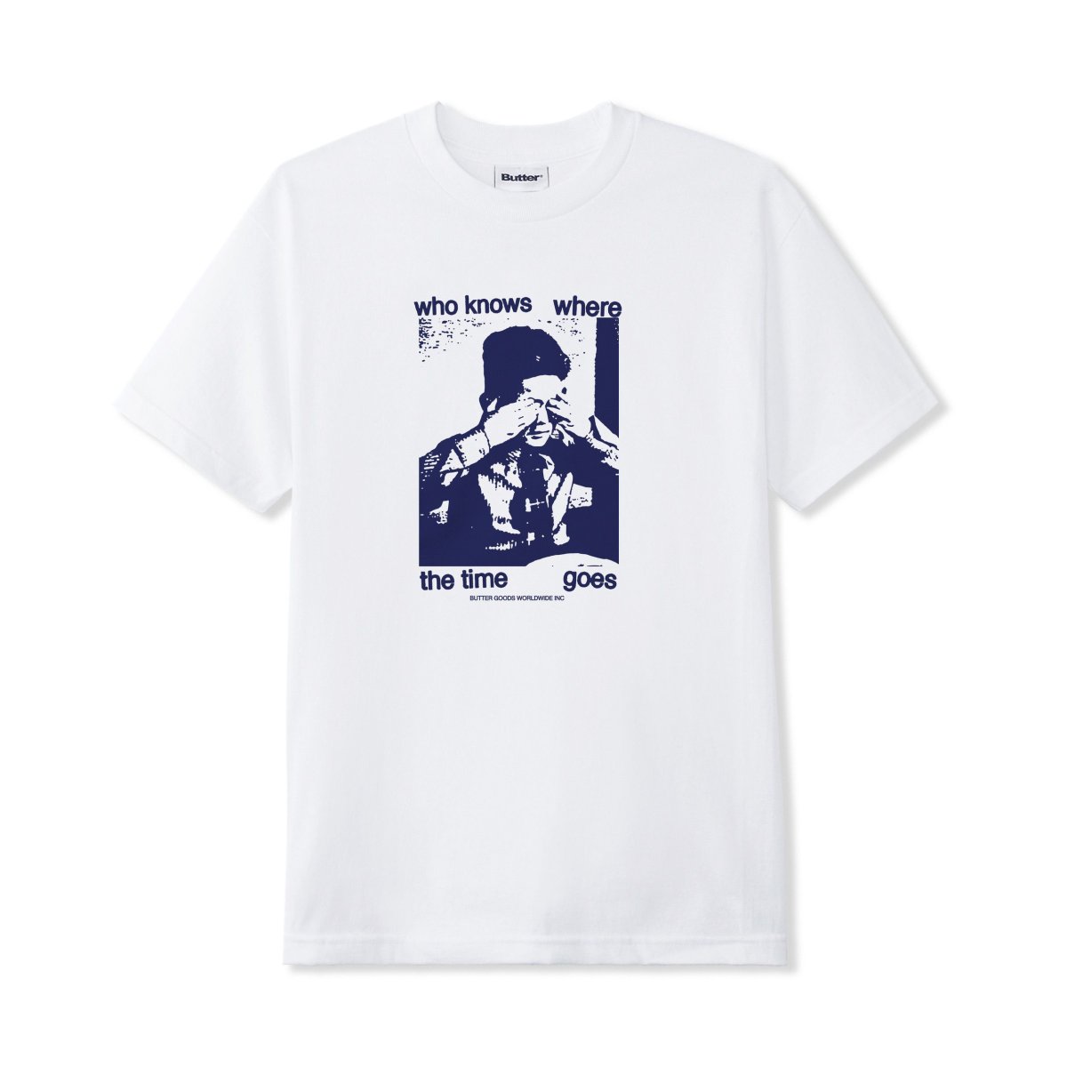 画像1: Butter Goods Who Knows Tee - White (1)