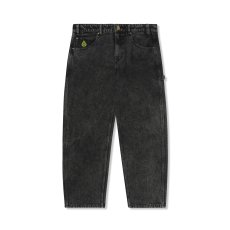 画像2: Butter Goods Weathergear Denim Jeans - Faded Black (2)