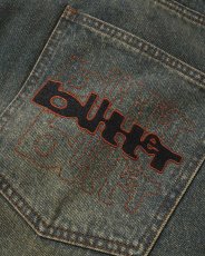 画像3: Butter Goods Warped Denim Jeans - Dirty Wash Indigo (3)