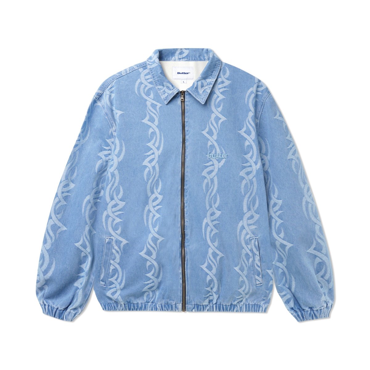 画像1: Butter Goods Tribal Denim Jacket - Blue (1)