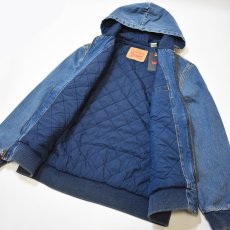 画像3: Levi's USA Denim Insulated Active Jacket - Medium Indigo (3)