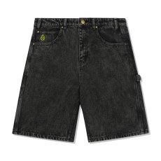 画像2: Butter Goods Weathergear Denim Shorts - Faded Black (2)