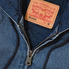 画像4: Levi's USA Denim Insulated Active Jacket - Medium Indigo (4)