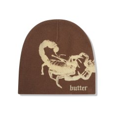 画像1: Butter Goods Scorpion Beanie - Brown (1)