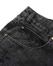 画像8: Butter Goods Stitch Denim Jeans - Distressed Grey (8)