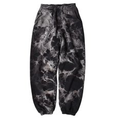 画像1: RAWDRIP Custom Los Angeles Apparel Frost Bleach 14oz Heavy Fleece Pants - Black (1)