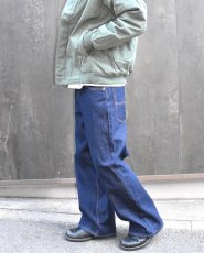 画像8: Kno-betta Ultra Wide Leg Jean - Raw Blue (8)