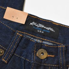 画像4: Kno-betta Ultra Wide Leg Jean - Raw Blue (4)